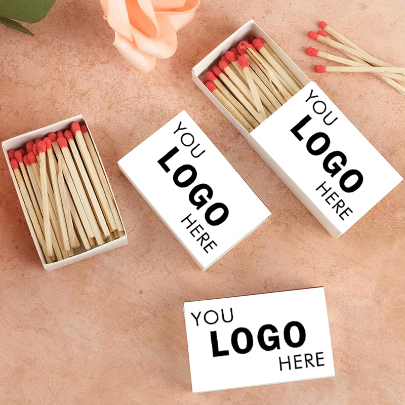 Personalised Candle Label - Customized Matchbox Sticker For Wedding Gift