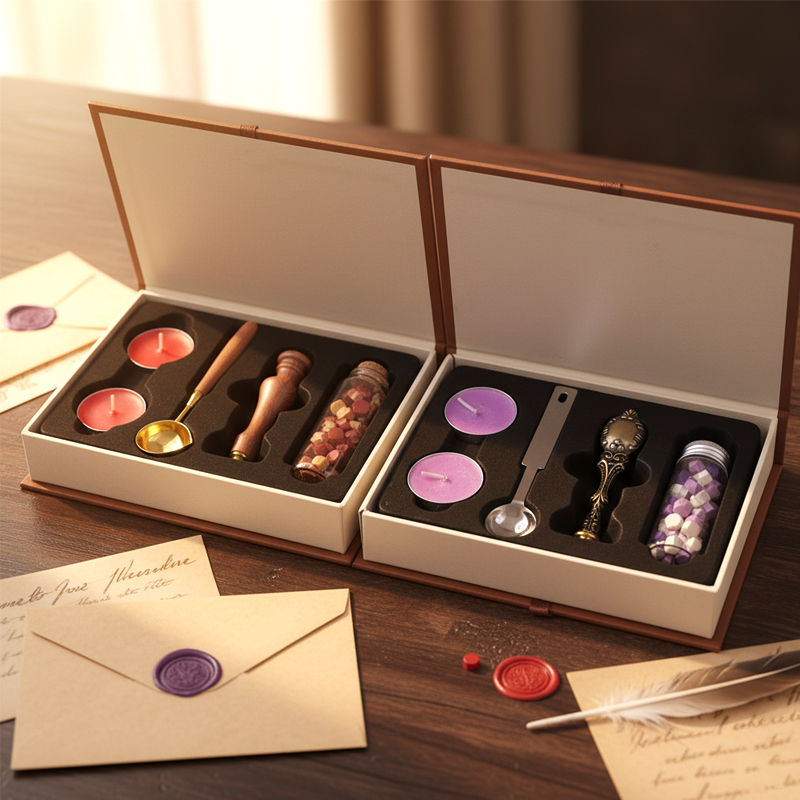 Wax Seal Letter Kit - Wax Seal Stamp Gift Set with