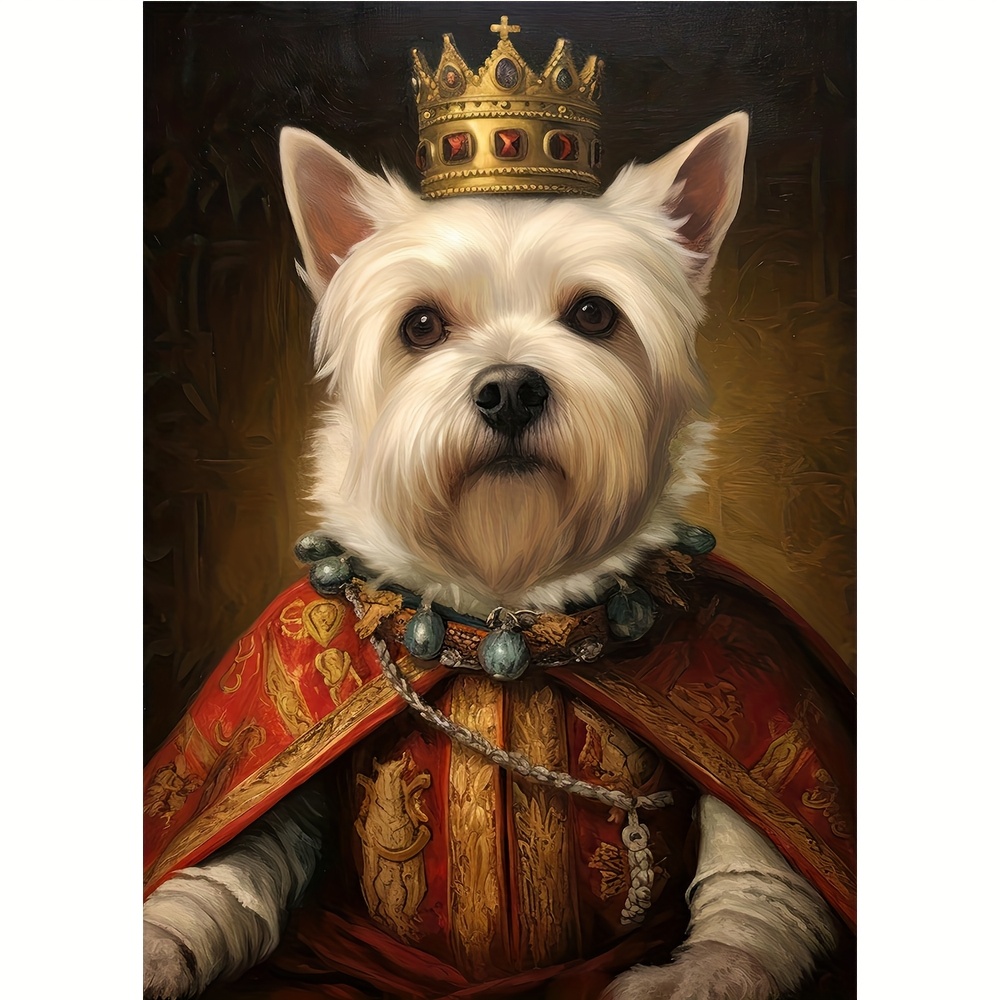 Pet Portrait Custom - Personalized Royal Pet Portrait - Custom