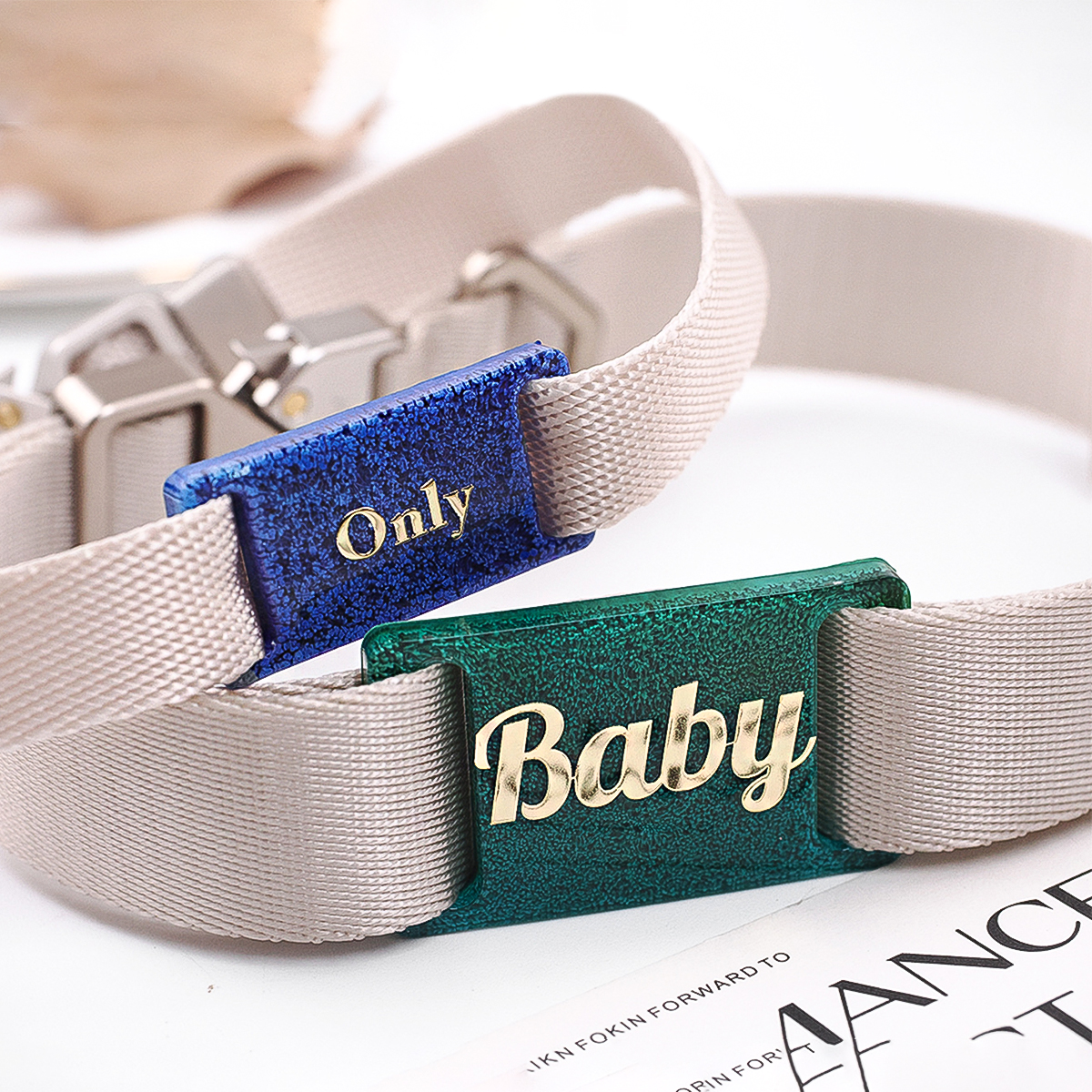 DIY Cat Dog ID Tag Silicone Mo - Name Necklace Custom のレビューと価格