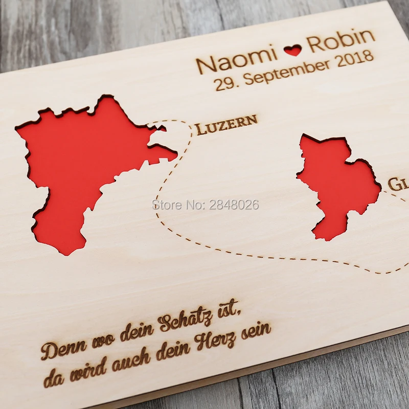 Rustic personalized wedding gu - Custom Star Map のレビューと価格