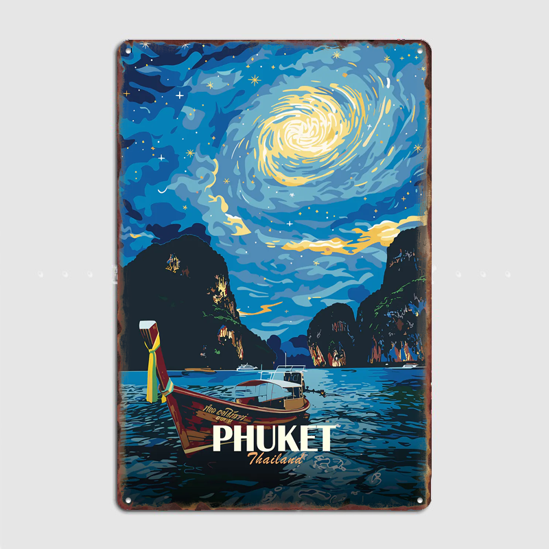Phuket Thailand Night Sky Boat - Custom Night Sky のレビューと価格