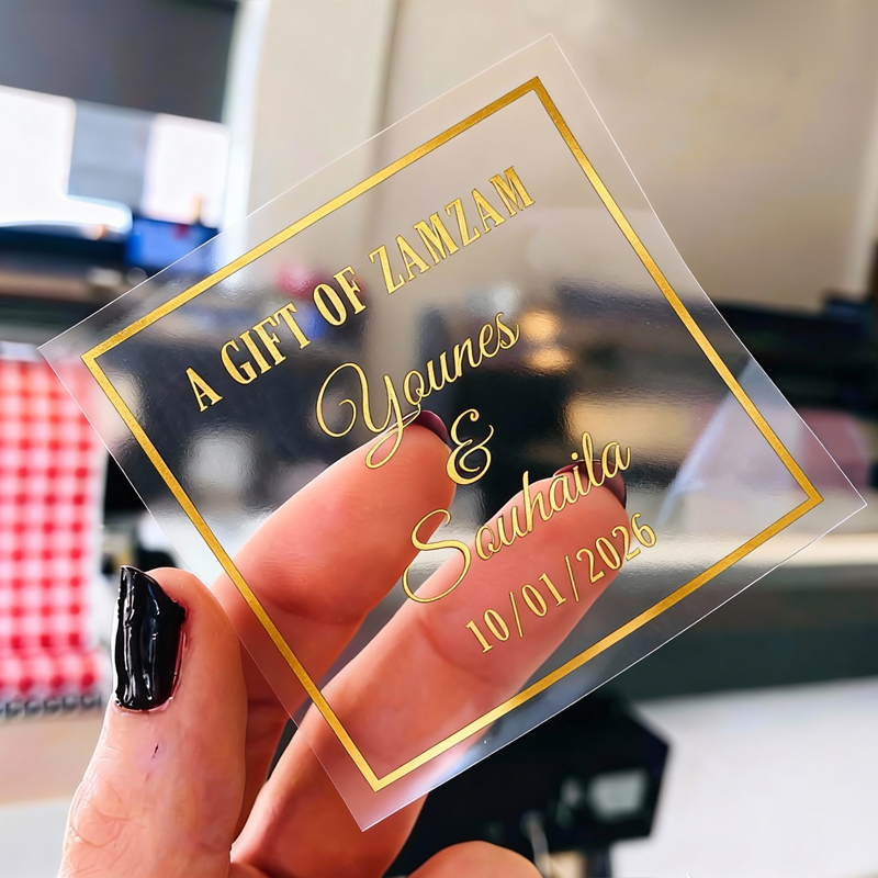 50PCS Square Personalized Wedd - Personalised Candle Label のレビューと価格