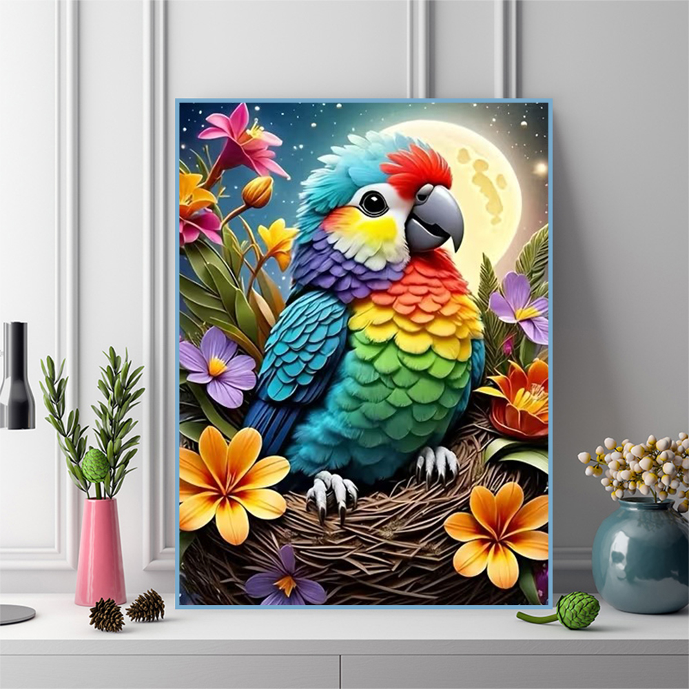 1PC frameless  DIY Diamond Pai - Photo Mosaic Print のレビューと価格