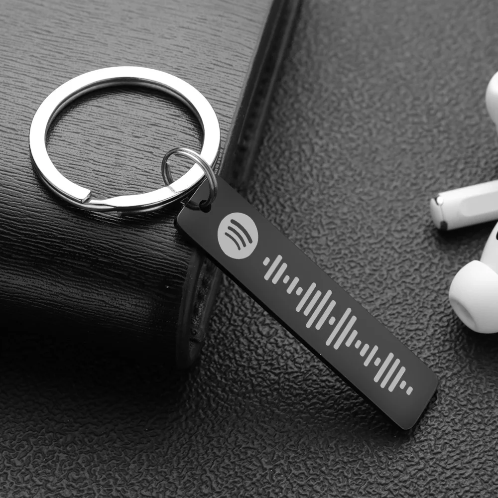 Personalized Spotify Code Keyc - Initial Ring Custom のレビューと価格