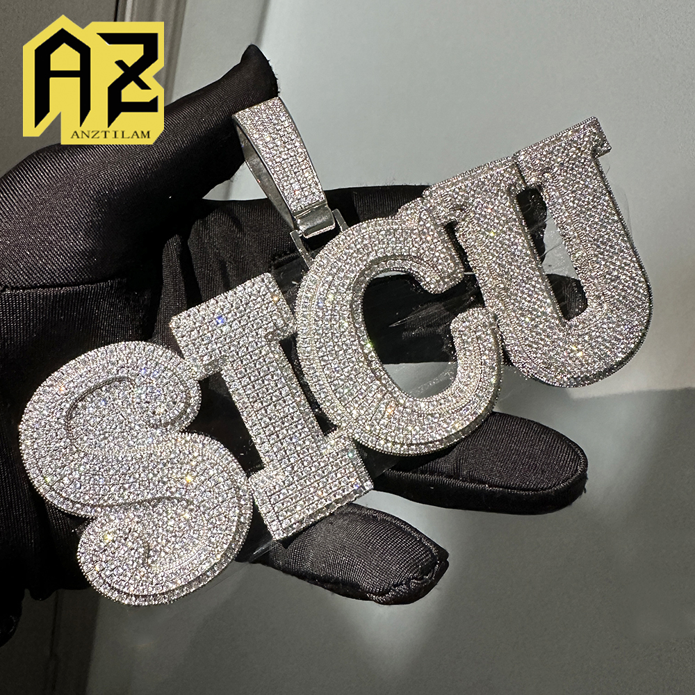 BIG Customized Name Letters Ic - Name Necklace Custom のレビューと価格