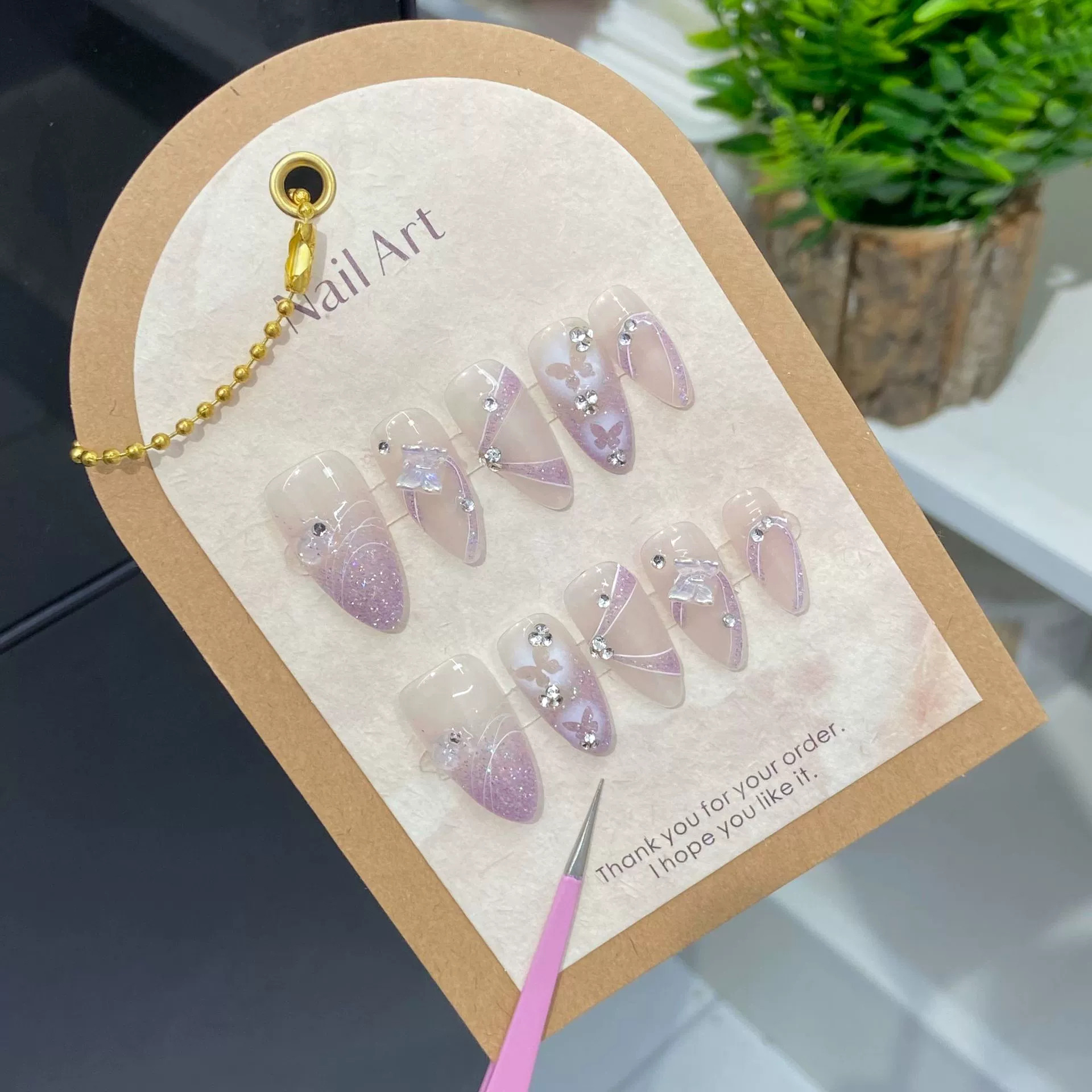 10Pcs Cute Cartoon Cat & Bear  - Pressed Flower Art のレビューと価格