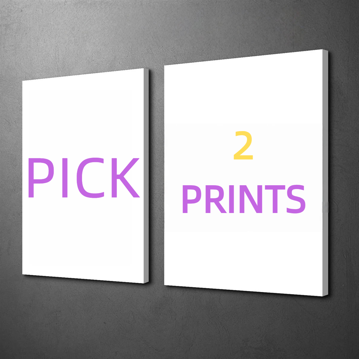 2pcs/set of custom canvas phot - Pet Portrait Custom のレビューと価格