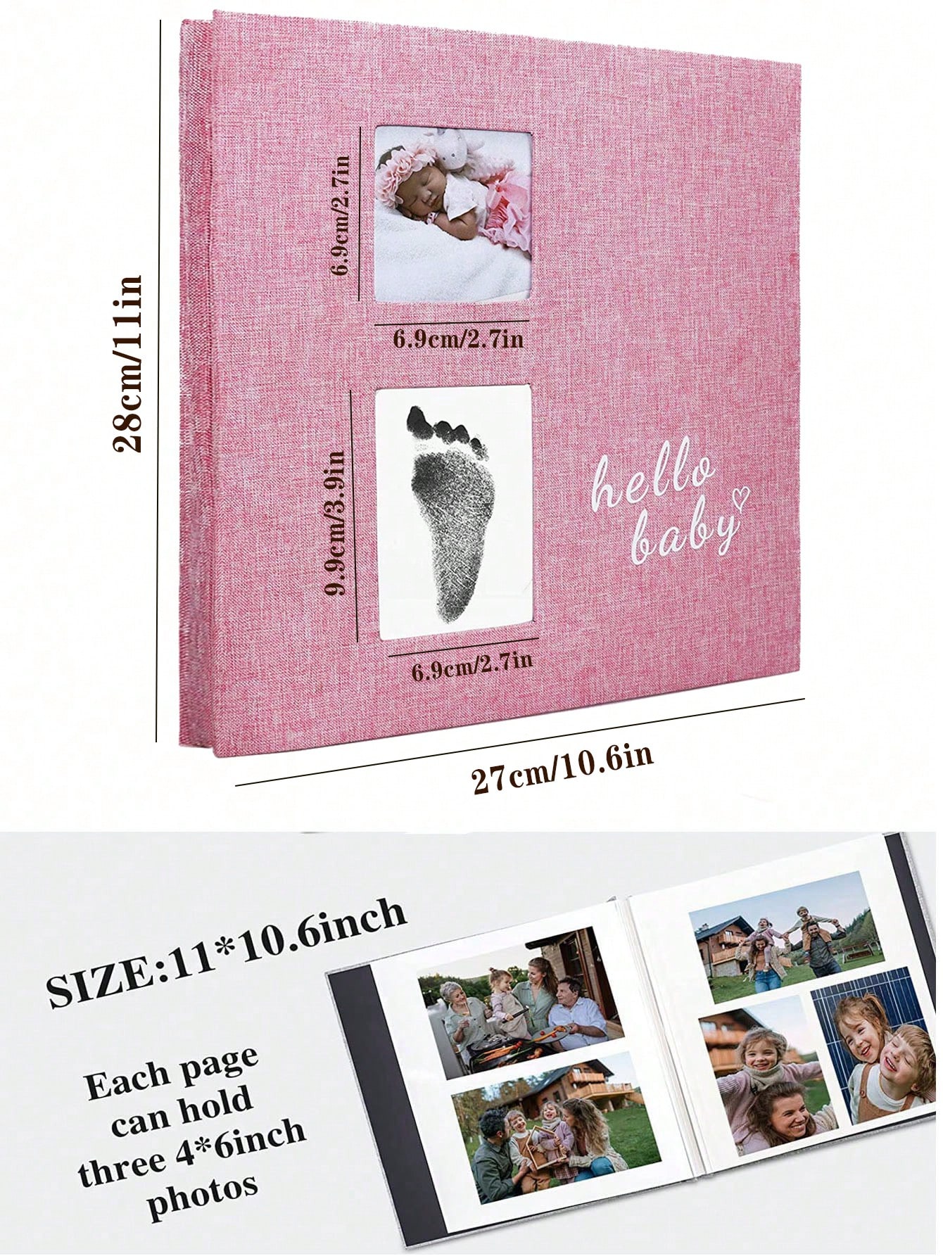 Baby photo album self-adhesive - Custom Photo Book のレビューと価格