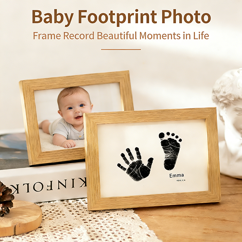 Diy Wooden Baby Pet Paw Print  - Engraved Wood Frame のレビューと価格