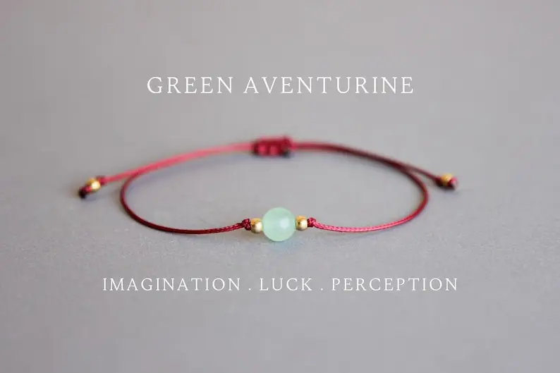 Green Aventurine Crystal Optim - Coordinates Bracelet のレビューと価格