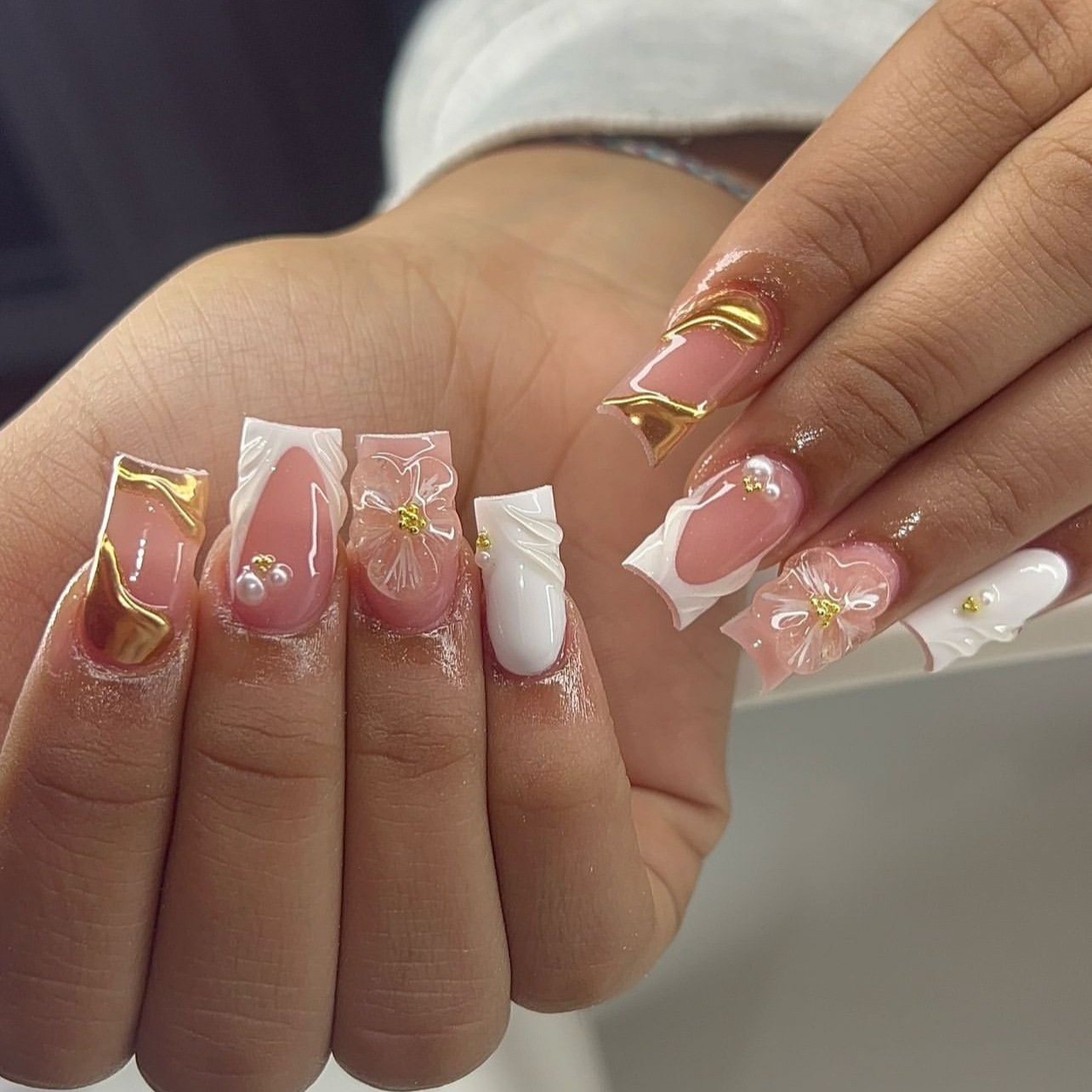 24Pcs Sweet Medium Square Fals - Pressed Flower Art のレビューと価格