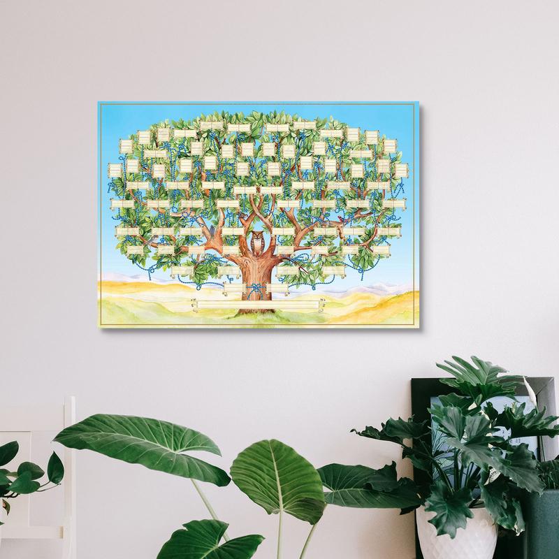 Fillable Family Tree Chart 6 G - Family Tree Print のレビューと価格