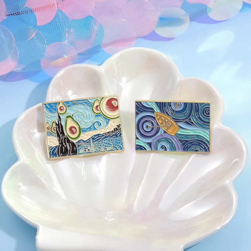 Abstract Oil Painting Enamel P - Custom Night Sky のレビューと価格