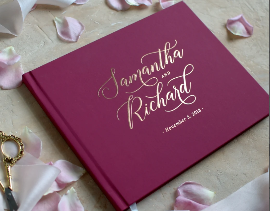 Custom Wedding Guest Book Pers - Custom Photo Book のレビューと価格