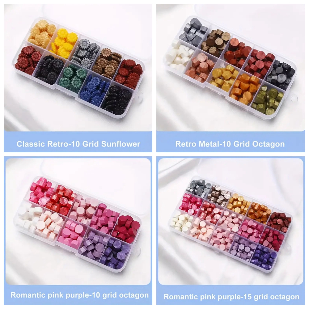 200Pcs Box Sealing Wax Beads,  - Wax Seal Letter Kit のレビューと価格