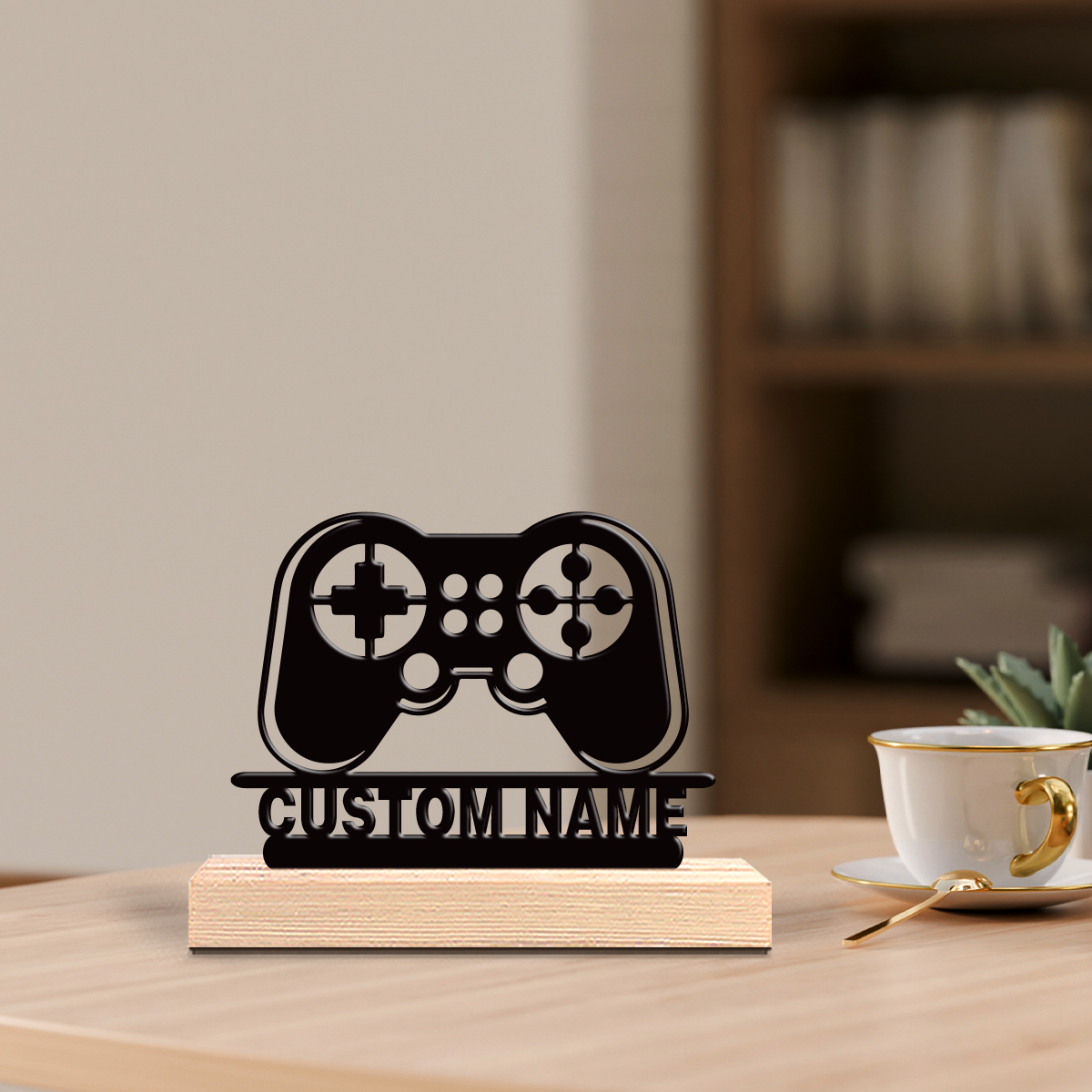 1pc Personalized Custom Game c - Engraved Wood Frame のレビューと価格