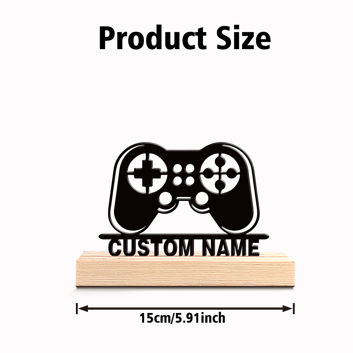 1pc Personalized Custom Game c - Engraved Wood Frame のレビューと価格