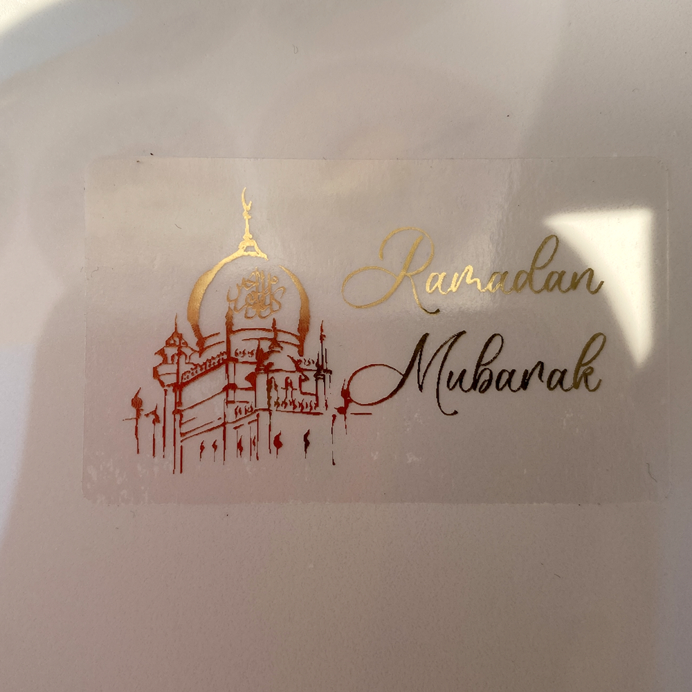 30 Ramadan Mubarak Crescent St - Personalised Candle Label のレビューと価格