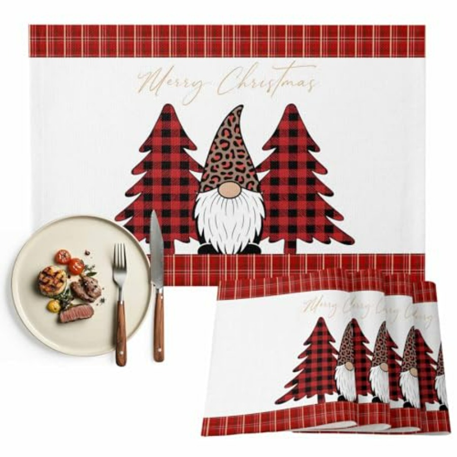 Set of 4 Winter Christmas Tree - Family Tree Print のレビューと価格
