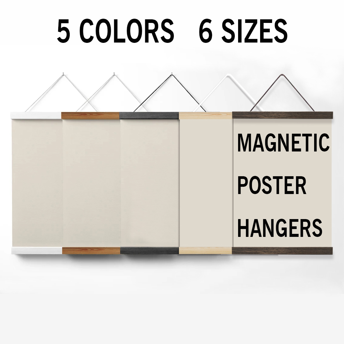 1PC Magnetic Wooden Picture Ha - Engraved Wood Frame のレビューと価格