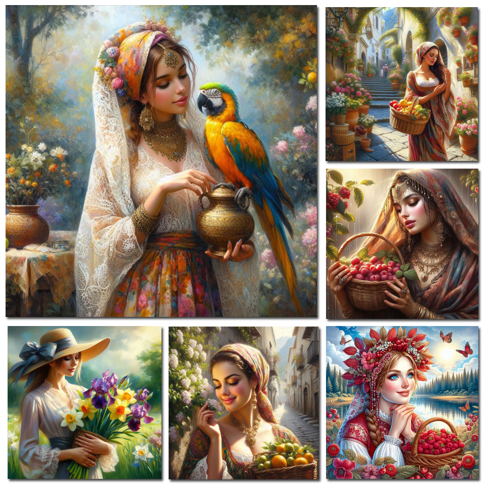 1pc frameless Diamond Painting - Photo Mosaic Print のレビューと価格