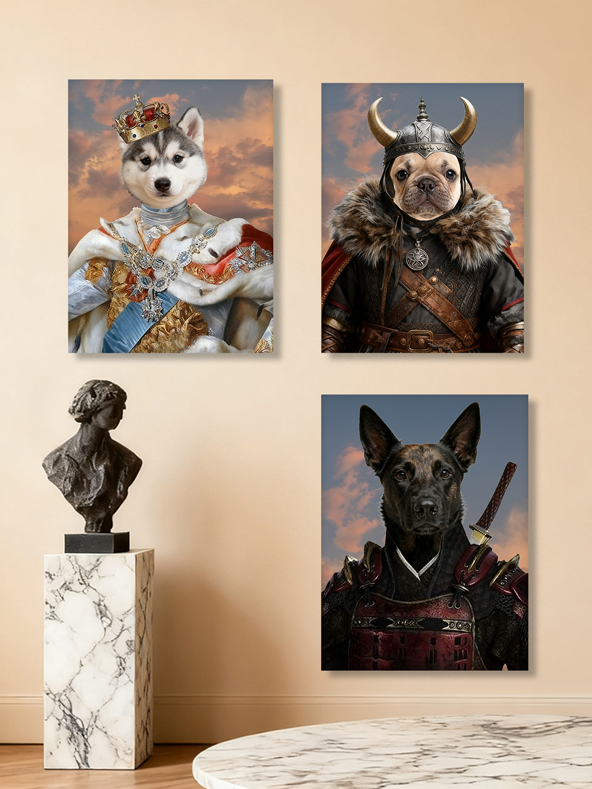 Customized Canvas Painting Roy - Pet Portrait Custom のレビューと価格