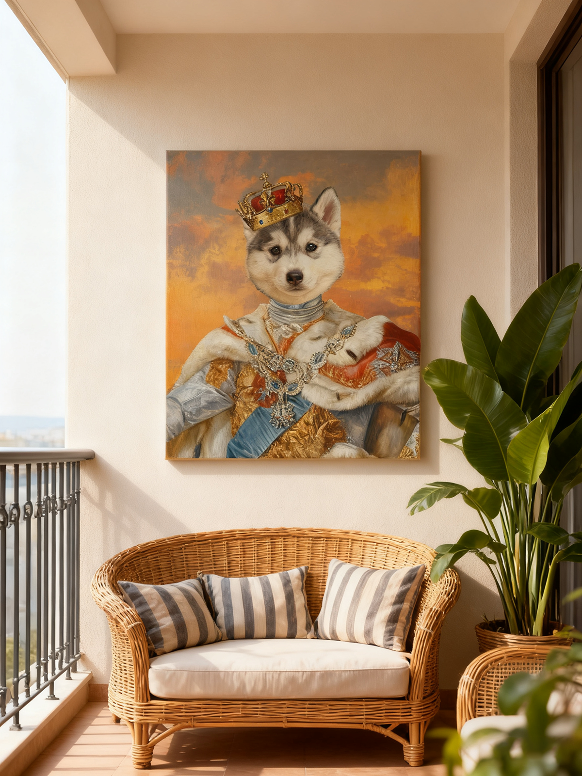 Customized Canvas Painting Roy - Pet Portrait Custom のレビューと価格