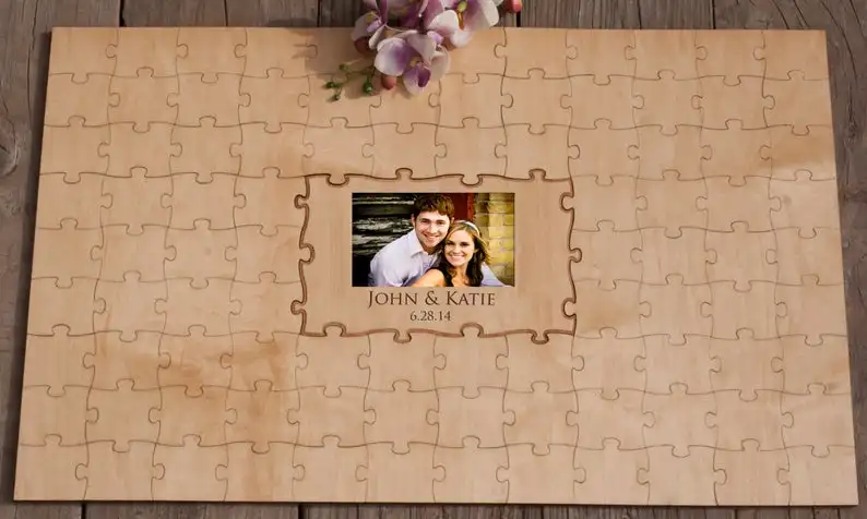 Custom Wooden photo  Puzzle Gu - Custom Photo Book のレビューと価格