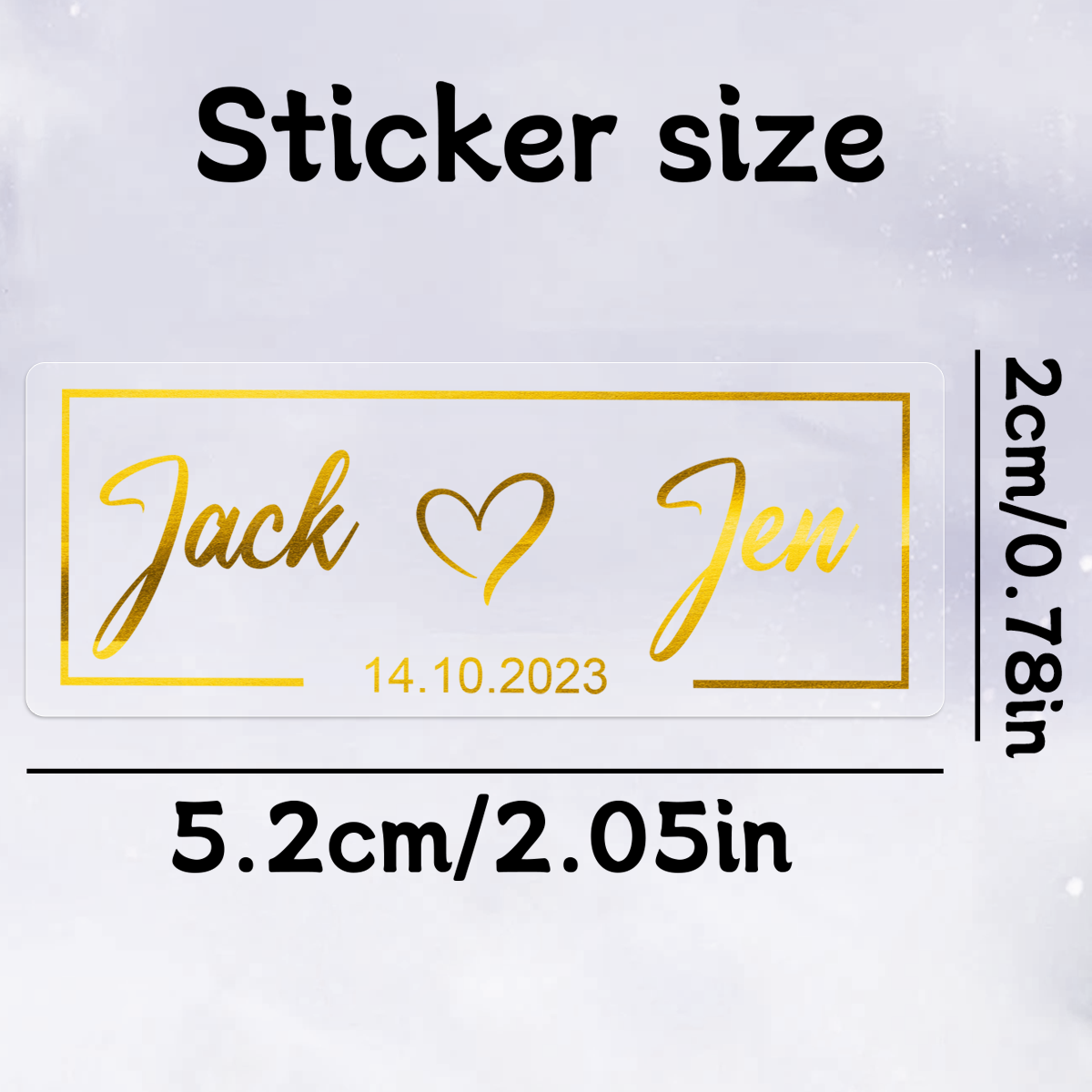 30-240pcs Custom Gold Stamping - Personalised Candle Label のレビューと価格