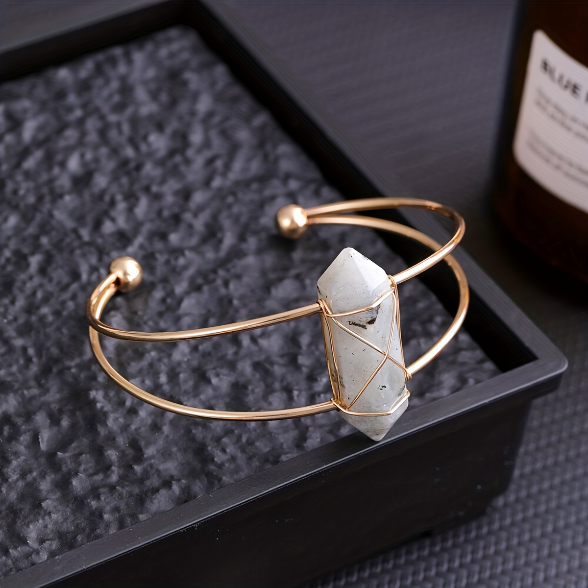 YEEVAA 1pc Natural Crystal Gem - Coordinates Bracelet のレビューと価格