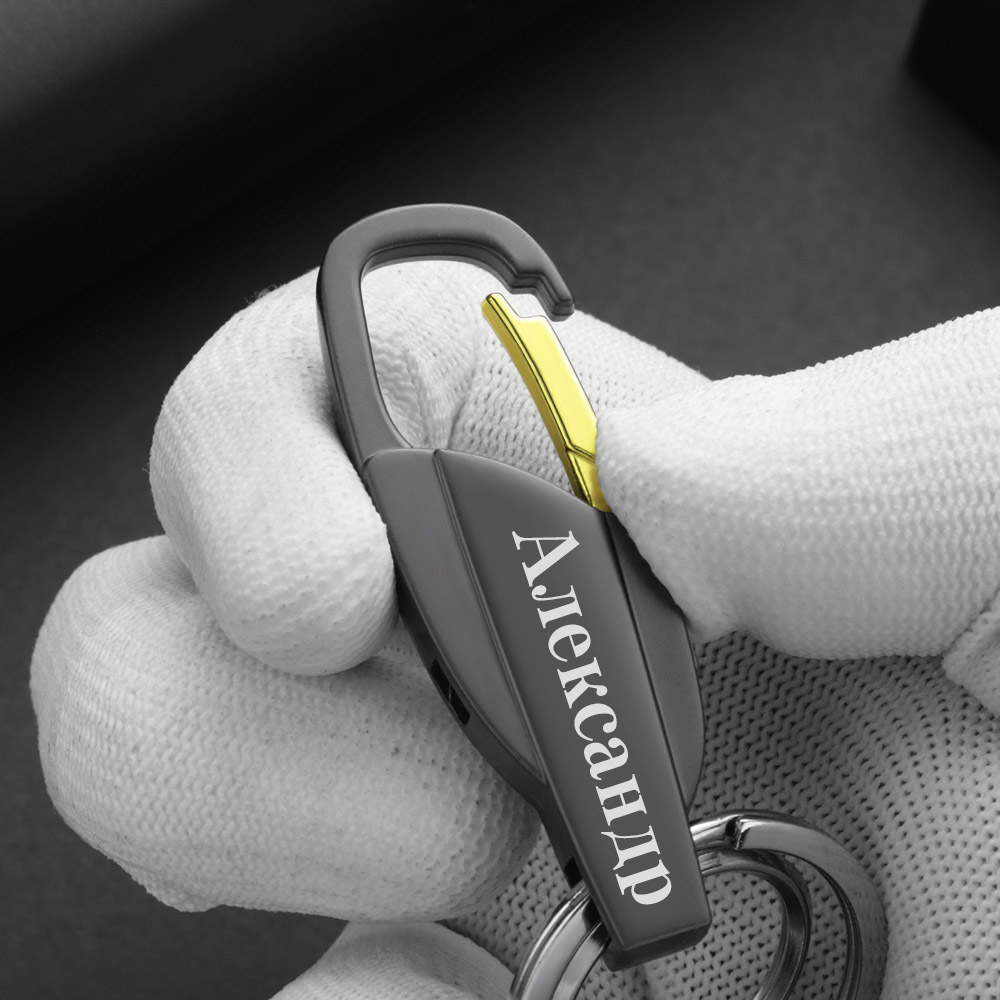 Personalized Lettering Keychai - Initial Ring Custom のレビューと価格