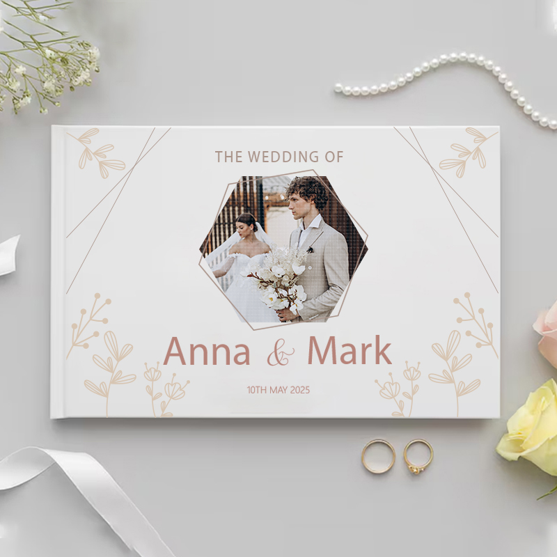 Personalized Guest Book for We - Custom Photo Book のレビューと価格