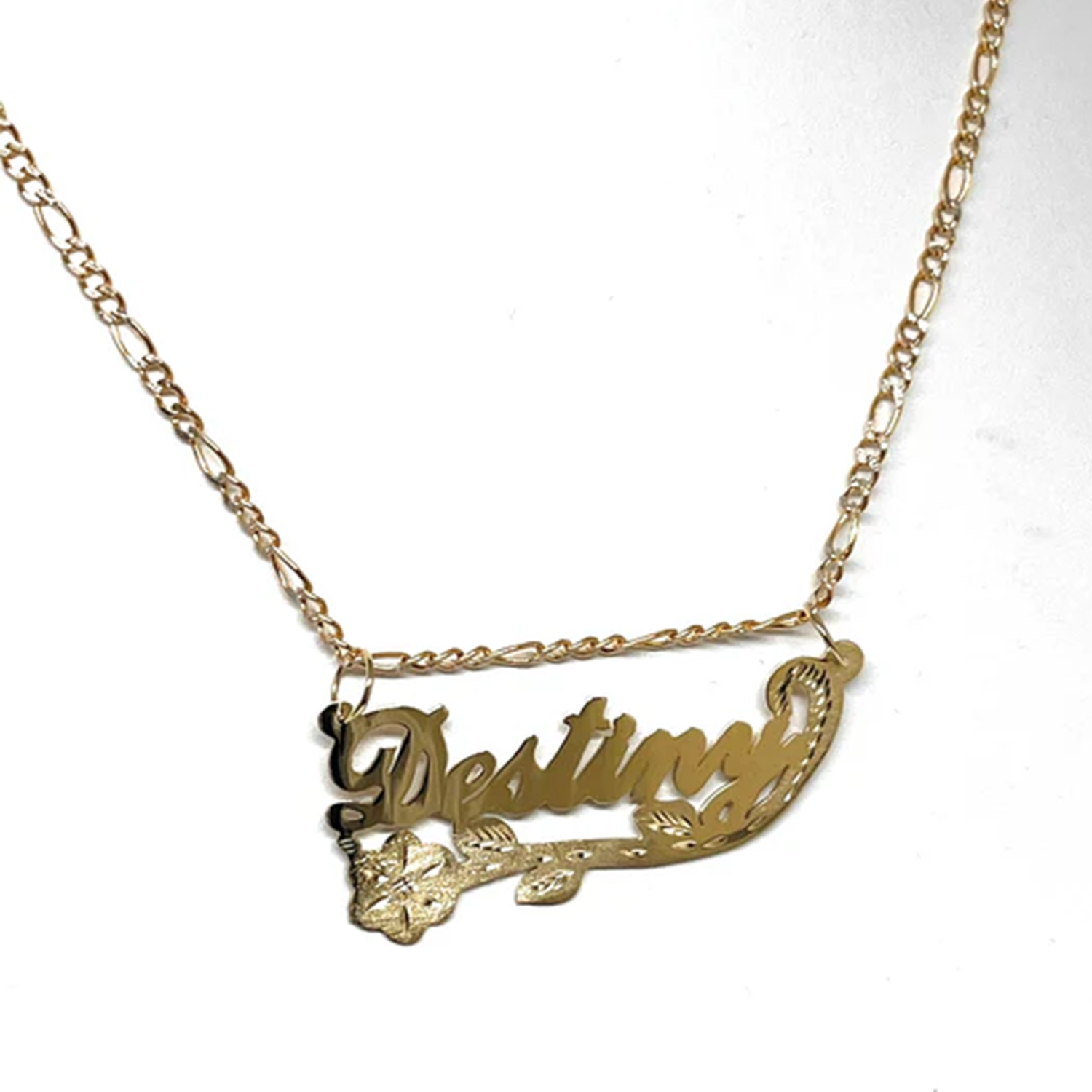 Custom Name Jewelry Retro Styl - Birth Flower Necklace のレビューと価格