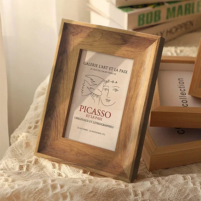 Wooden Photo Frame 5/6/7/8/10  - Engraved Wood Frame のレビューと価格