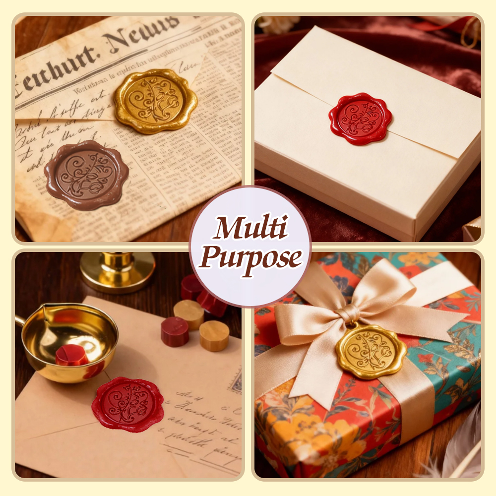 Wax Seal Stamp Gift Set with S - Wax Seal Letter Kit のレビューと価格
