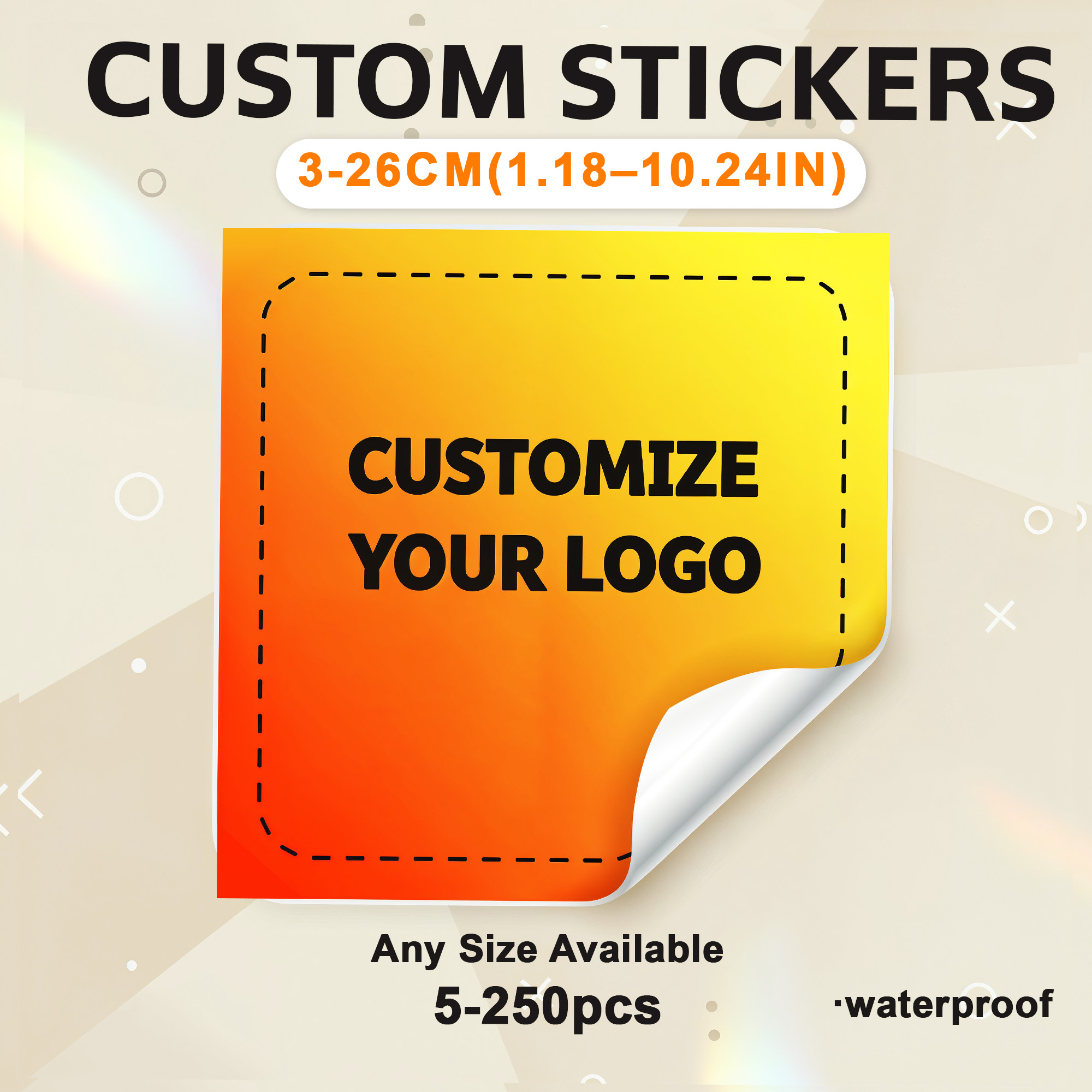 Custom Stickers Waterproof Cus - Personalised Candle Label のレビューと価格