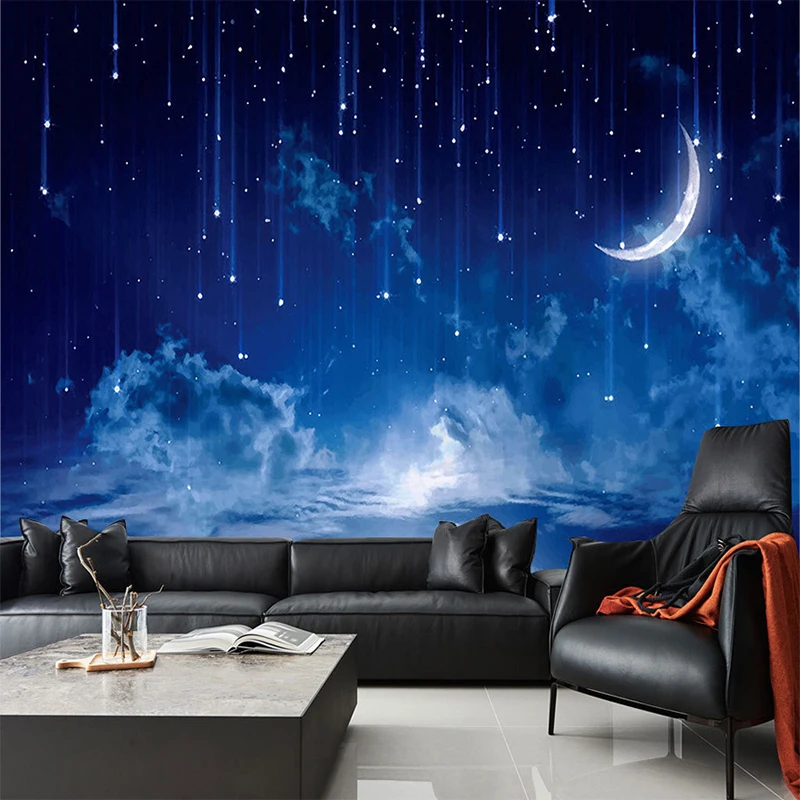 Mural Wallpaper Custom Blue Ni - Custom Night Sky のレビューと価格
