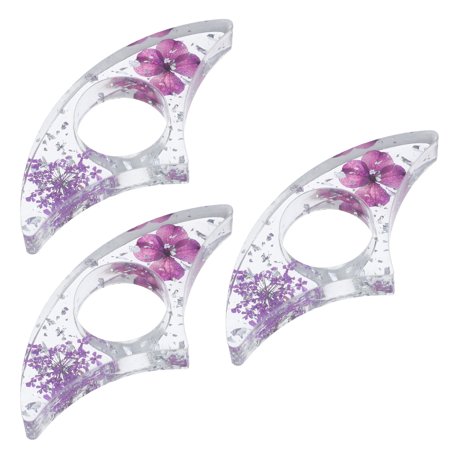 3Pcs Floral Book Page Holders  - Dried Flower Bookmark のレビューと価格