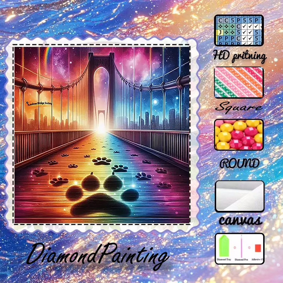 1 piece - 5D-DIY - Flocking cl - Photo Mosaic Print のレビューと価格