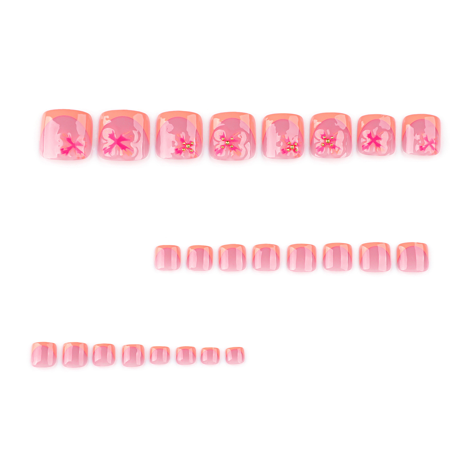 24pcs Charming Flower Pattern  - Pressed Flower Art のレビューと価格
