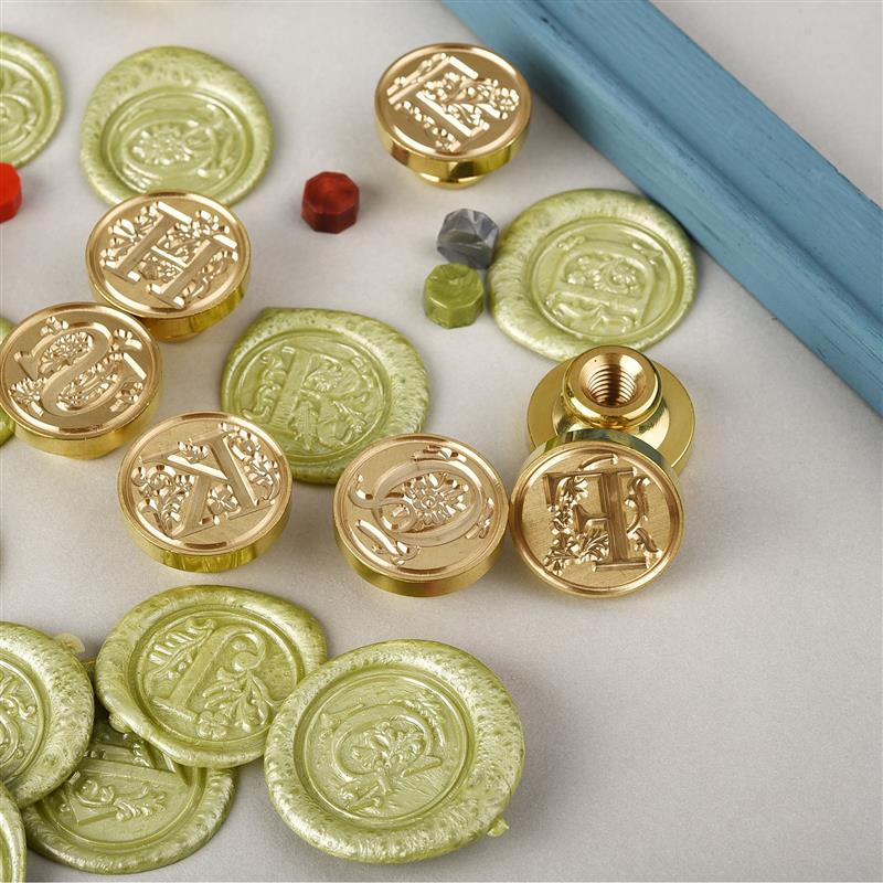 A-Z Vintage Sealed Wax Stamp H - Wax Seal Letter Kit のレビューと価格