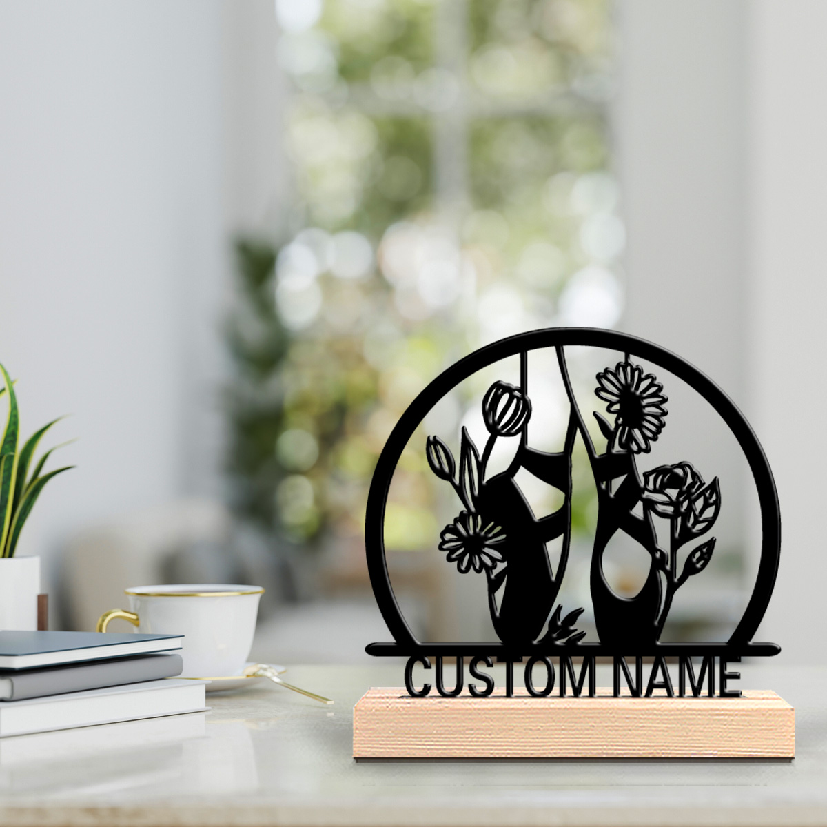 1pc beautiful personalized bal - Engraved Wood Frame のレビューと価格
