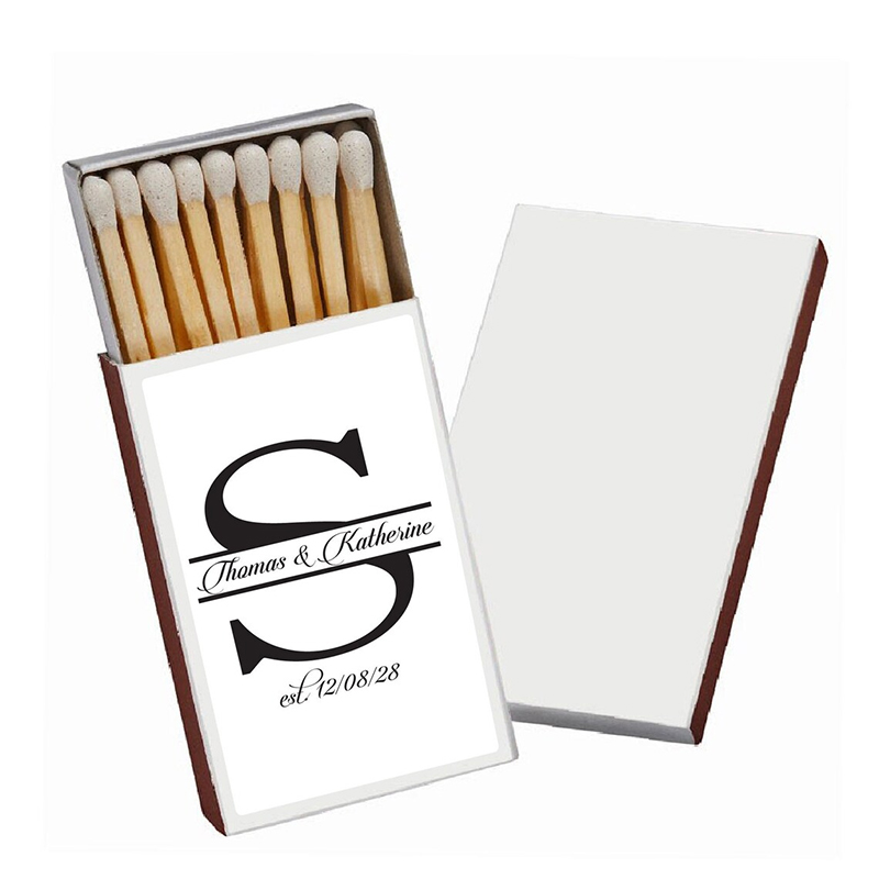 50/100PCS Personalized Matchbo - Personalised Candle Label のレビューと価格