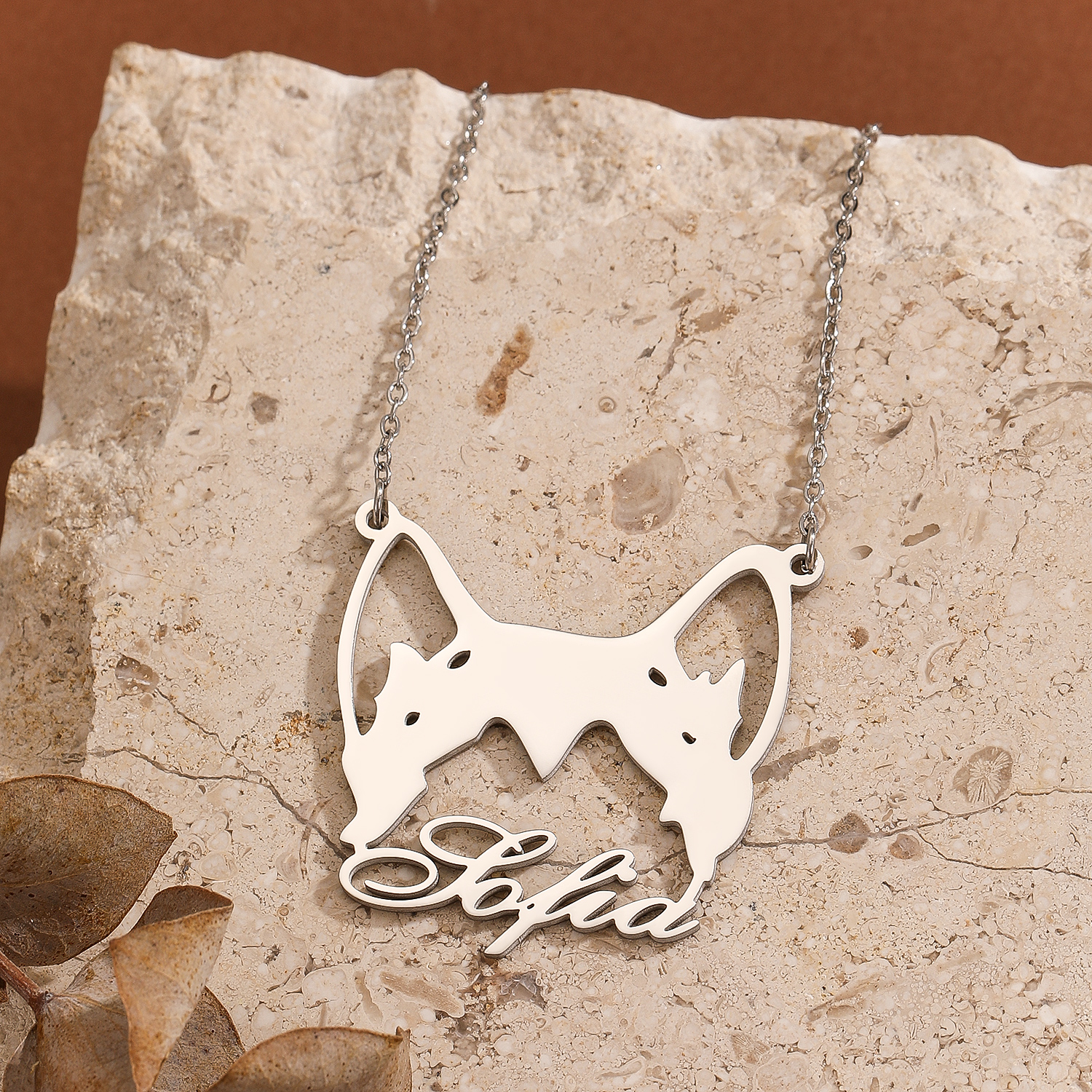 Custom Alaska Malamute Name Ne - Name Necklace Custom のレビューと価格