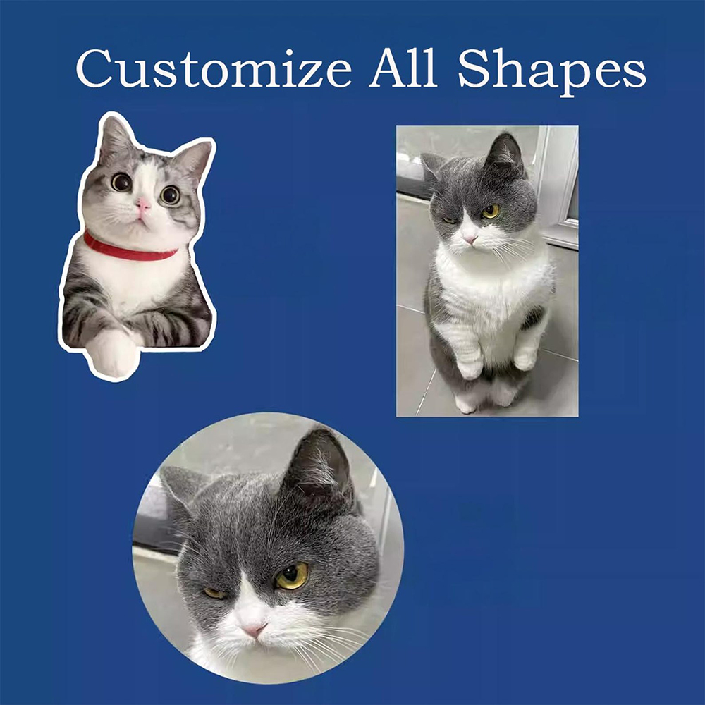 Custom Dog Animal Stickers Fun - Pet Portrait Custom のレビューと価格