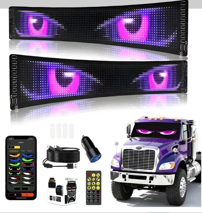 LED Display for Truck USB Scro - Custom Map Poster のレビューと価格